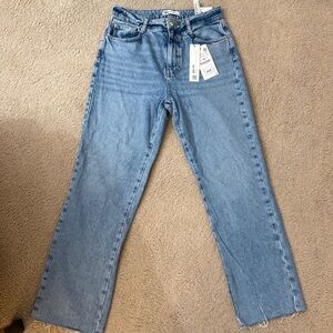 NWT Zara Straight leg jeans